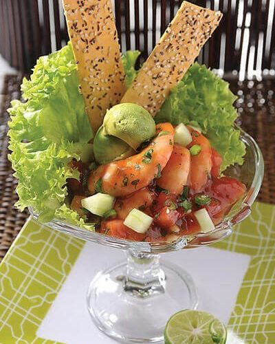 Cócktel de camarón