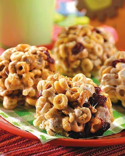 Bolitas de cereal integral