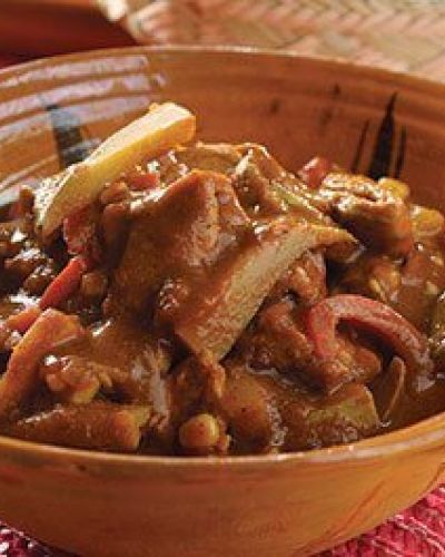 Guisado de cerdo con calabacitas