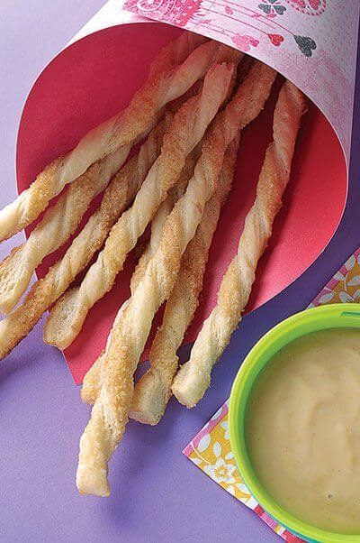 Palitos de azúcar y canela