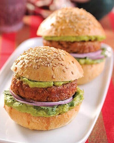 Mini hamburguesas con chipotle