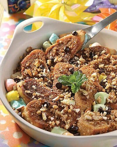 Capirotada de chocolate